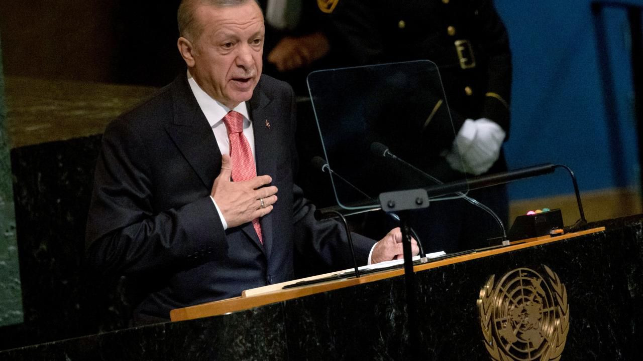 Erdoğan BM Genel Kurulu'nda kürsüye bu fotoğrafla çıktı - Resim: 1