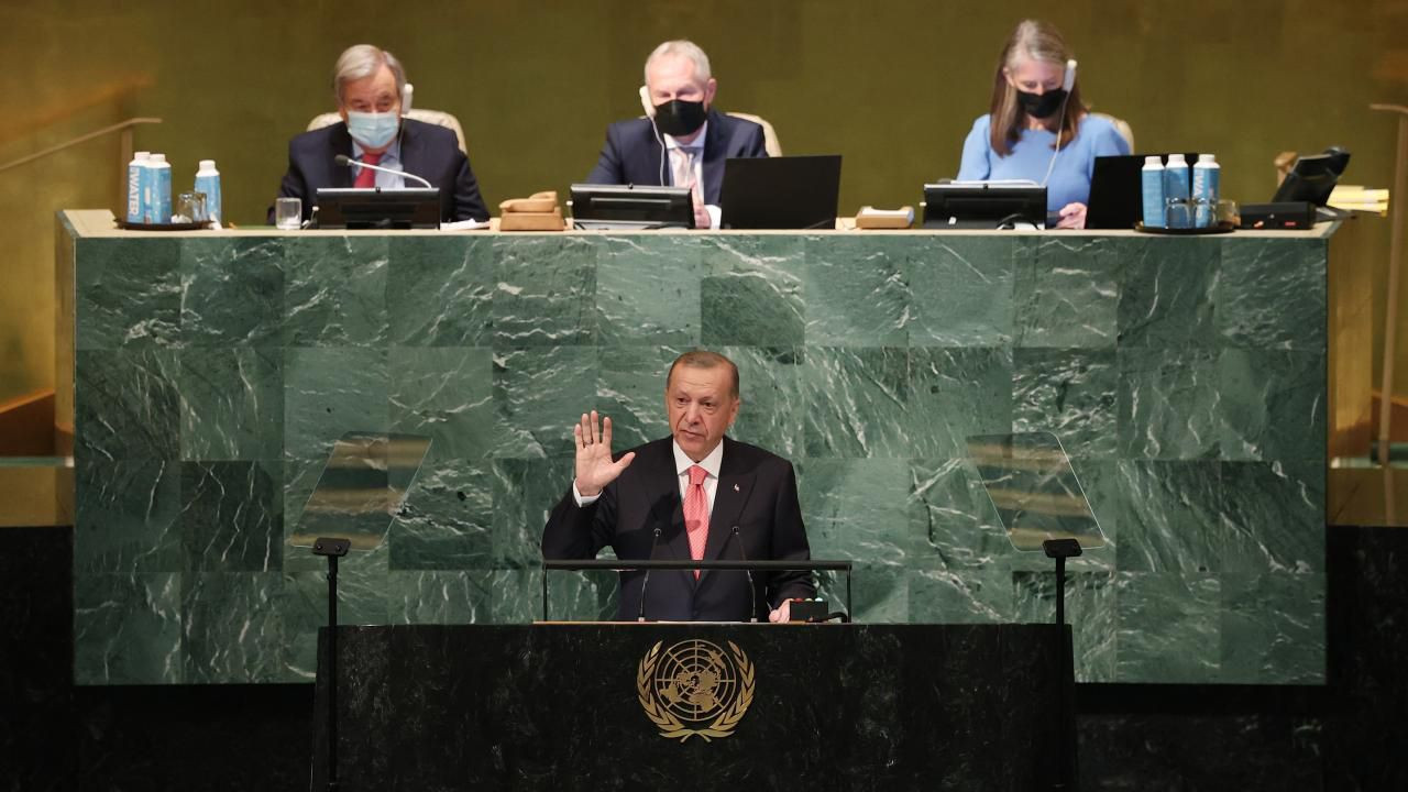 Erdoğan BM Genel Kurulu'nda kürsüye bu fotoğrafla çıktı - Resim: 4
