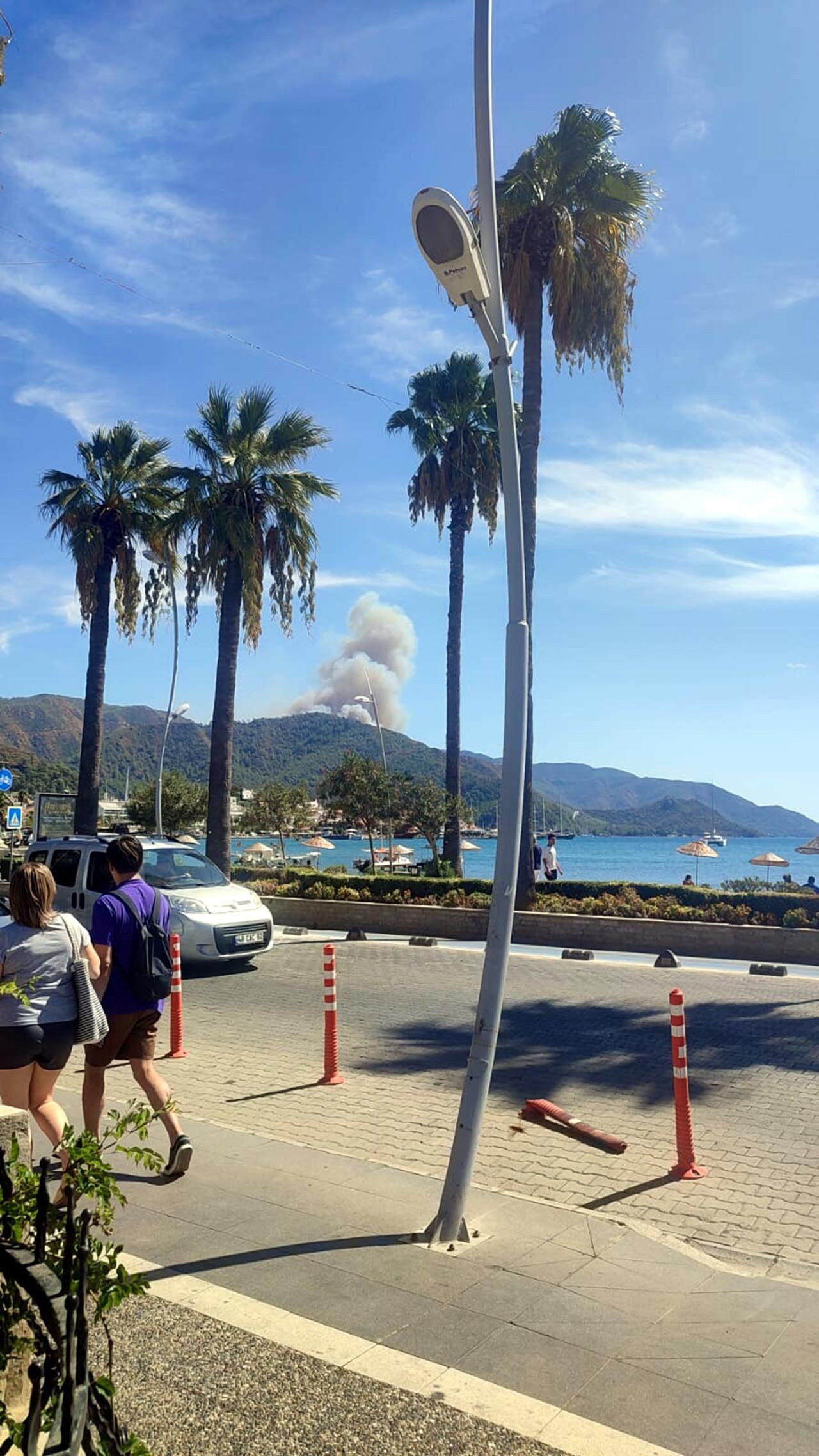 Marmaris'te orman yangını! Alevler korkunç boyutta - Resim: 2