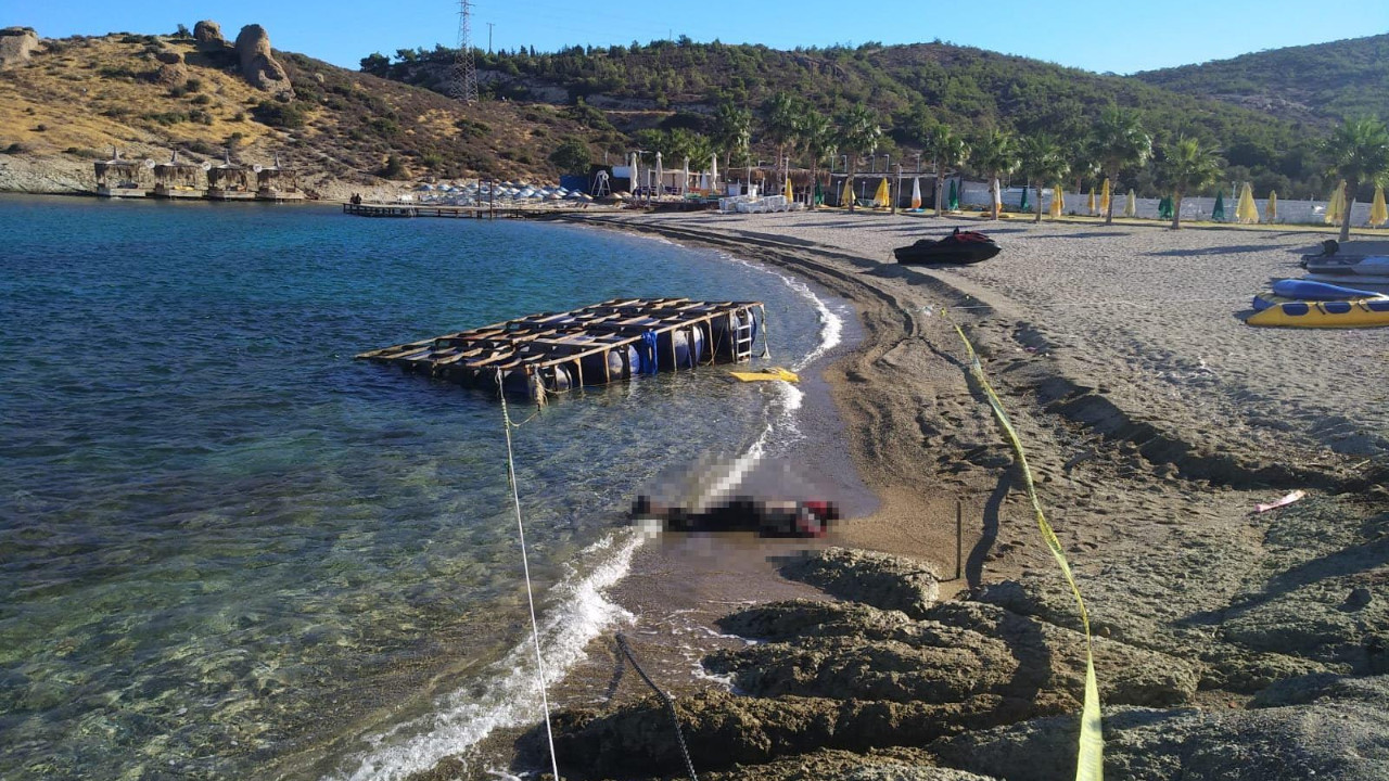 İzmir'de sahilde kan donduran manzara