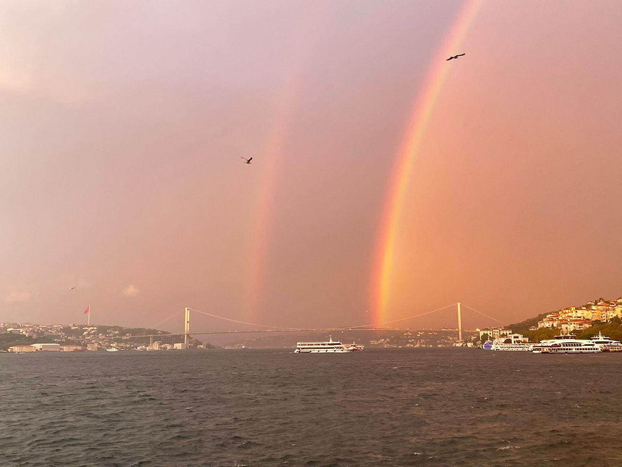 İstanbul'da büyüleyen görüntü! Gören fotoğrafını çekti! - Resim: 4