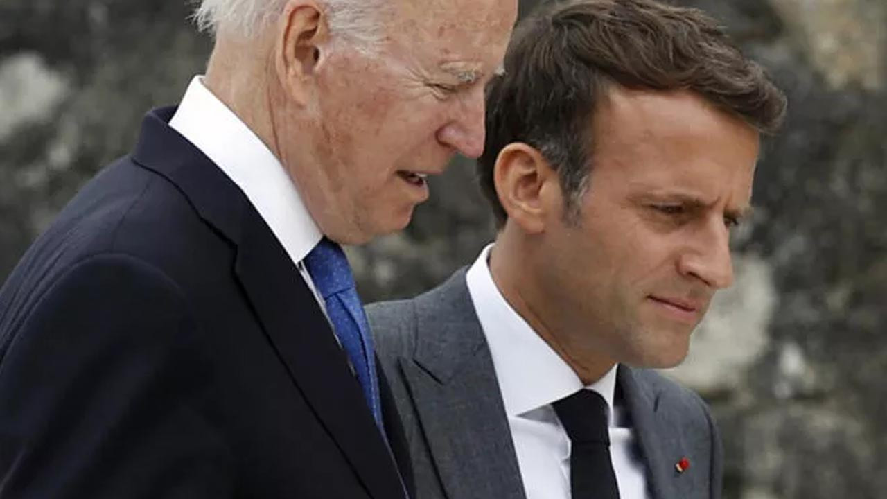 Biden, Beyaz Saray’da Macron ile bir araya gelecek