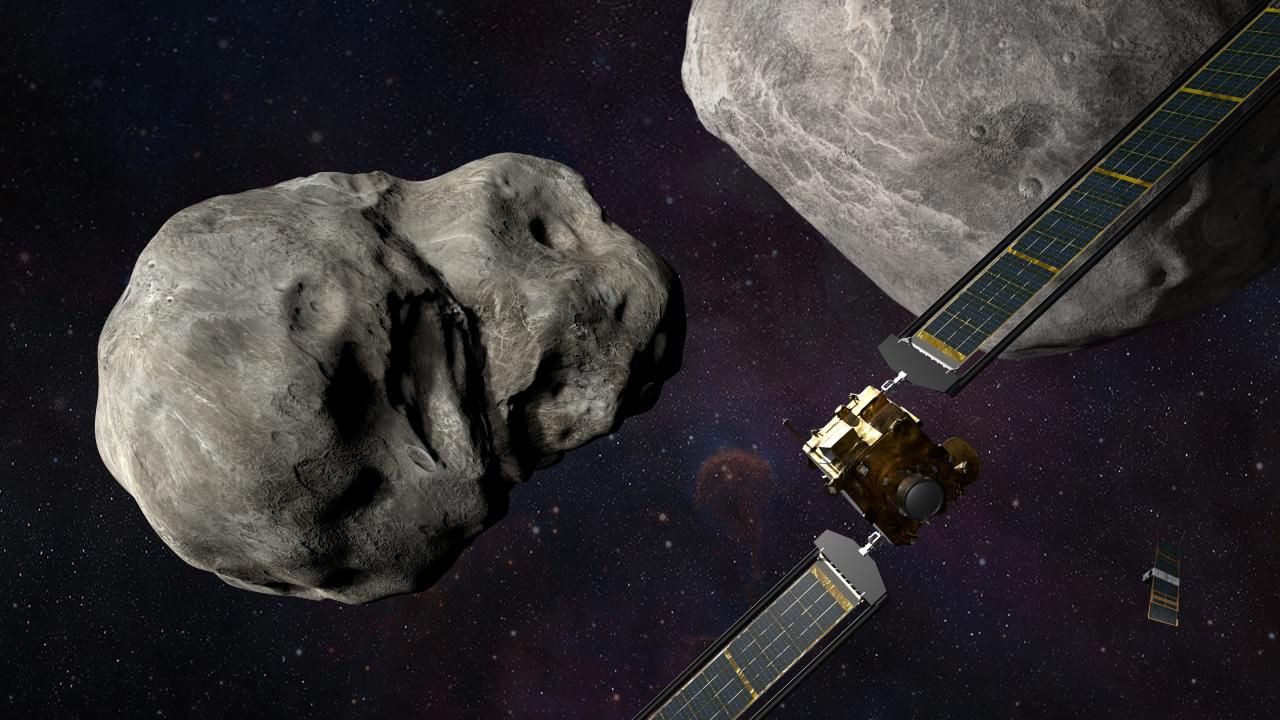 NASA o anları yayınladı: İşte DART ile asteroidin çarpışma anı - Resim: 1