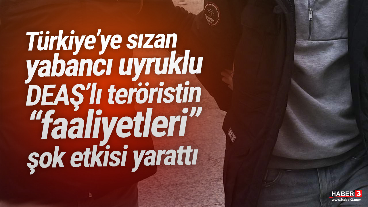 Yabancı uyruklu DEAŞ'lıların Türkiye'de yaptıkları şoke etti