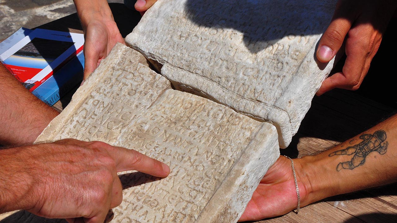 Antik kentte bulunmuştu: 1800 yıllık mermer yazıtların sırrı çözüldü
