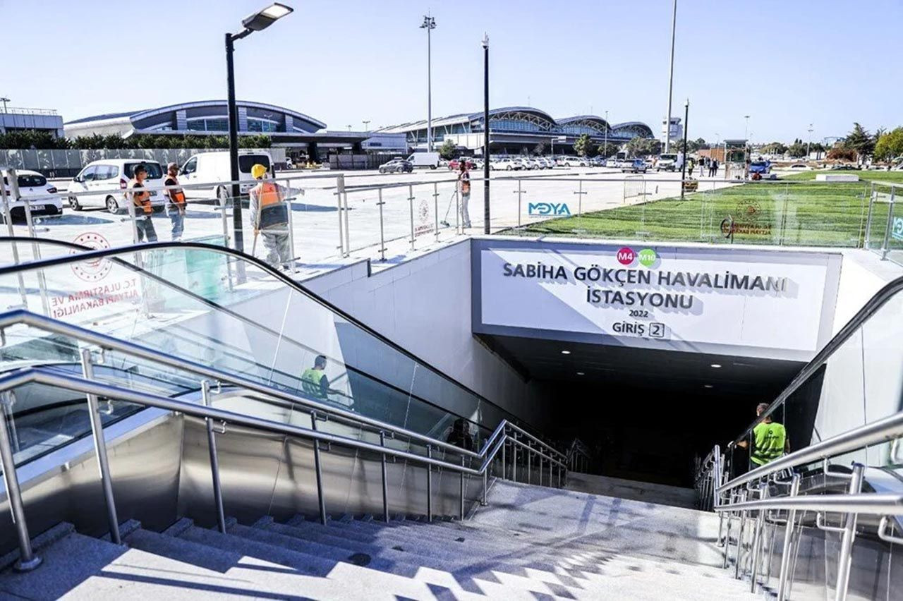 Pendik - Sabiha Gökçen Havalimanı metrosu hizmete açıldı - Resim: 4