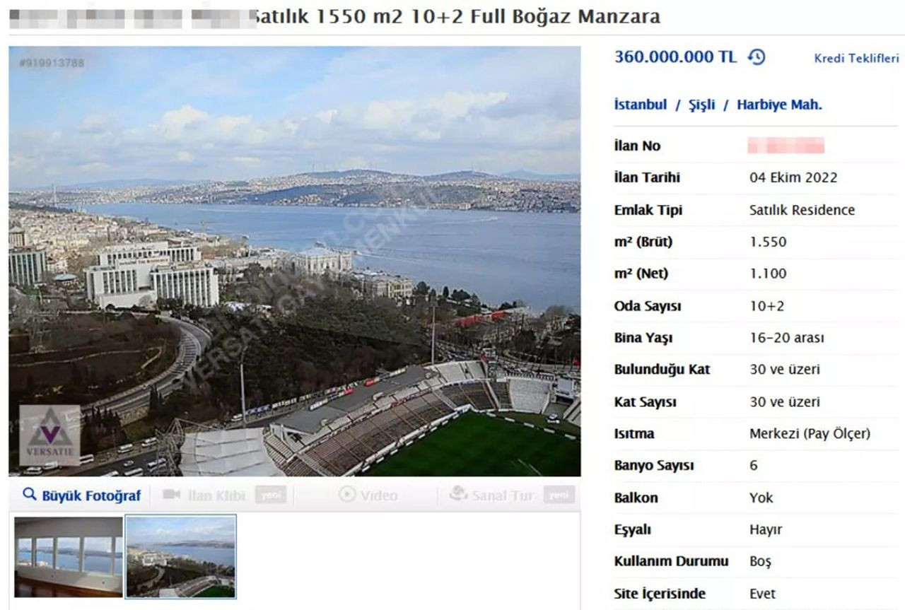 İstanbul'da gözlerimizi yuvasından fırlatan satılık konut ilanı - Resim: 2