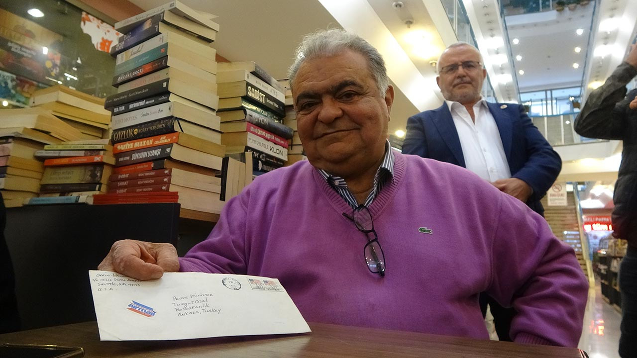 Turgut Özal'a gönderilen 35 yıllık sır mektubu oğlu Ahmet Özal açtı