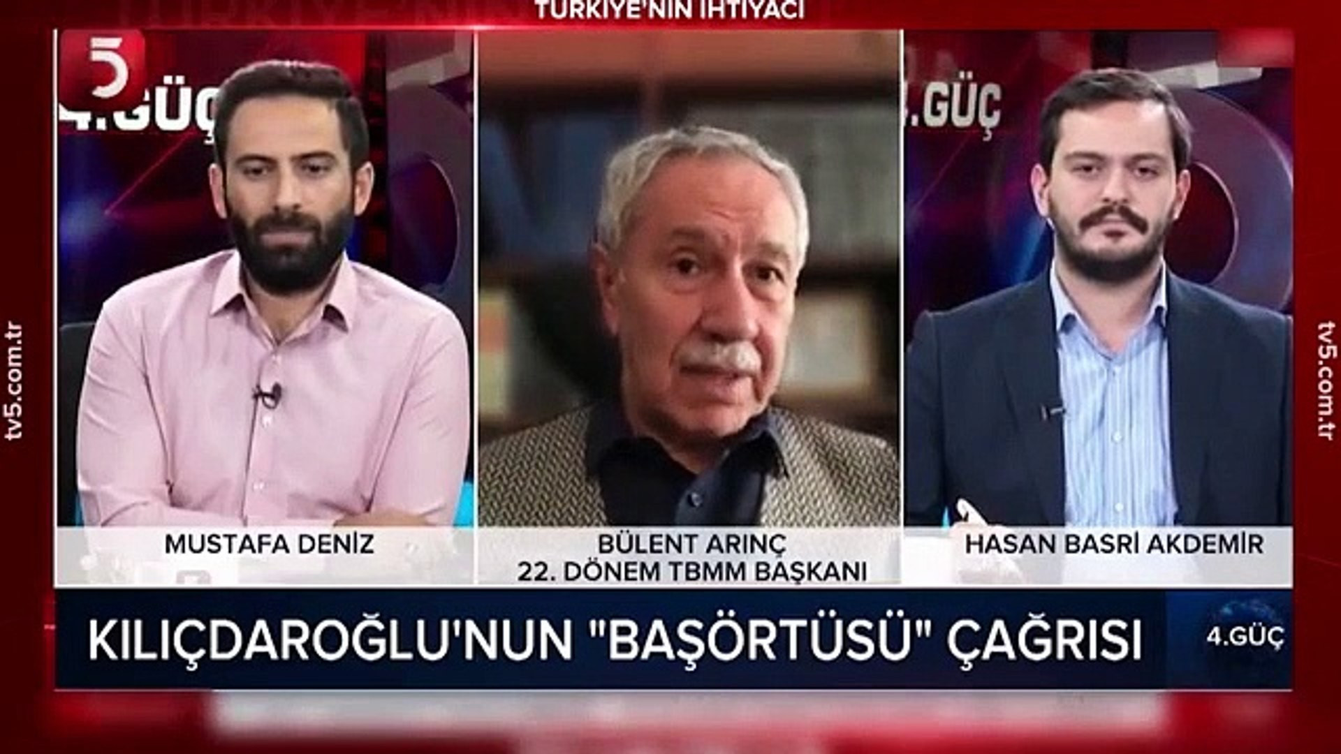 Bülent Arınç'tan Kılıçdaroğlu'nun başörtüsü teklifi için dikkat çeken sözler
