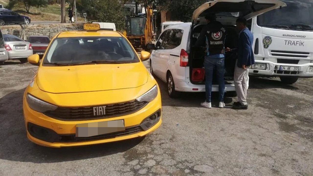 Yolcu ve güzergâh seçen taksici trafikten men edildi