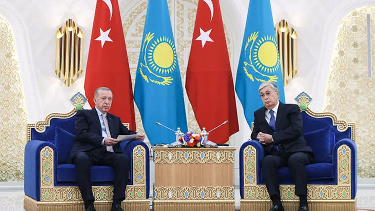Erdoğan, Kazakistan Cumhurbaşkanı ile görüştü
