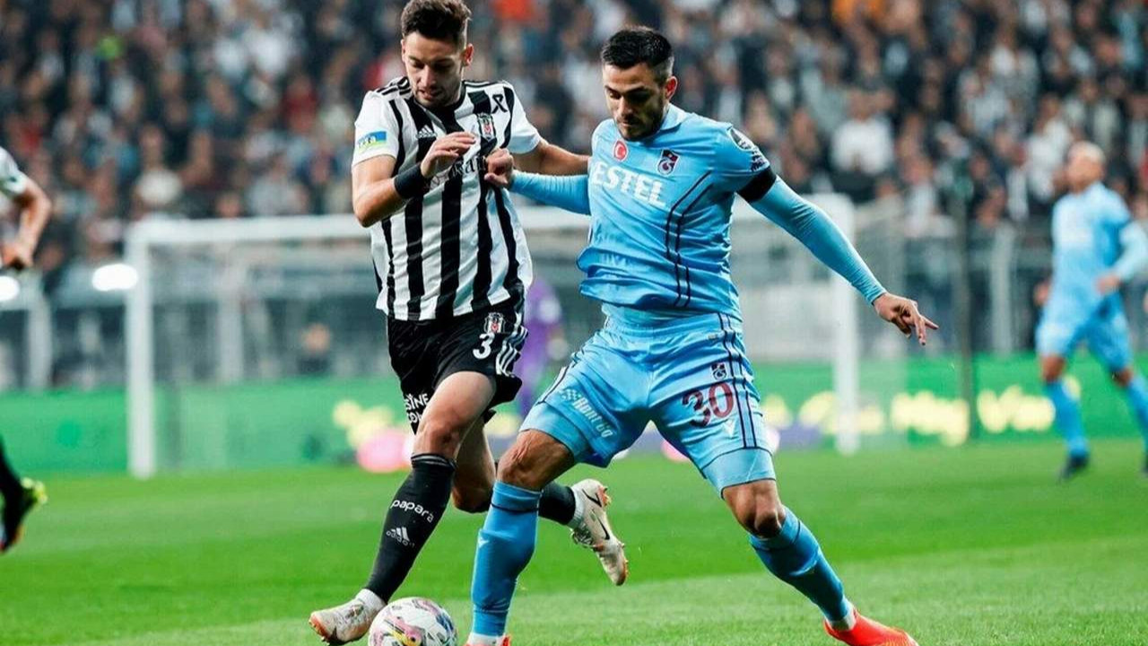 Beşiktaş - Trabzonspor maçında gol düellosu