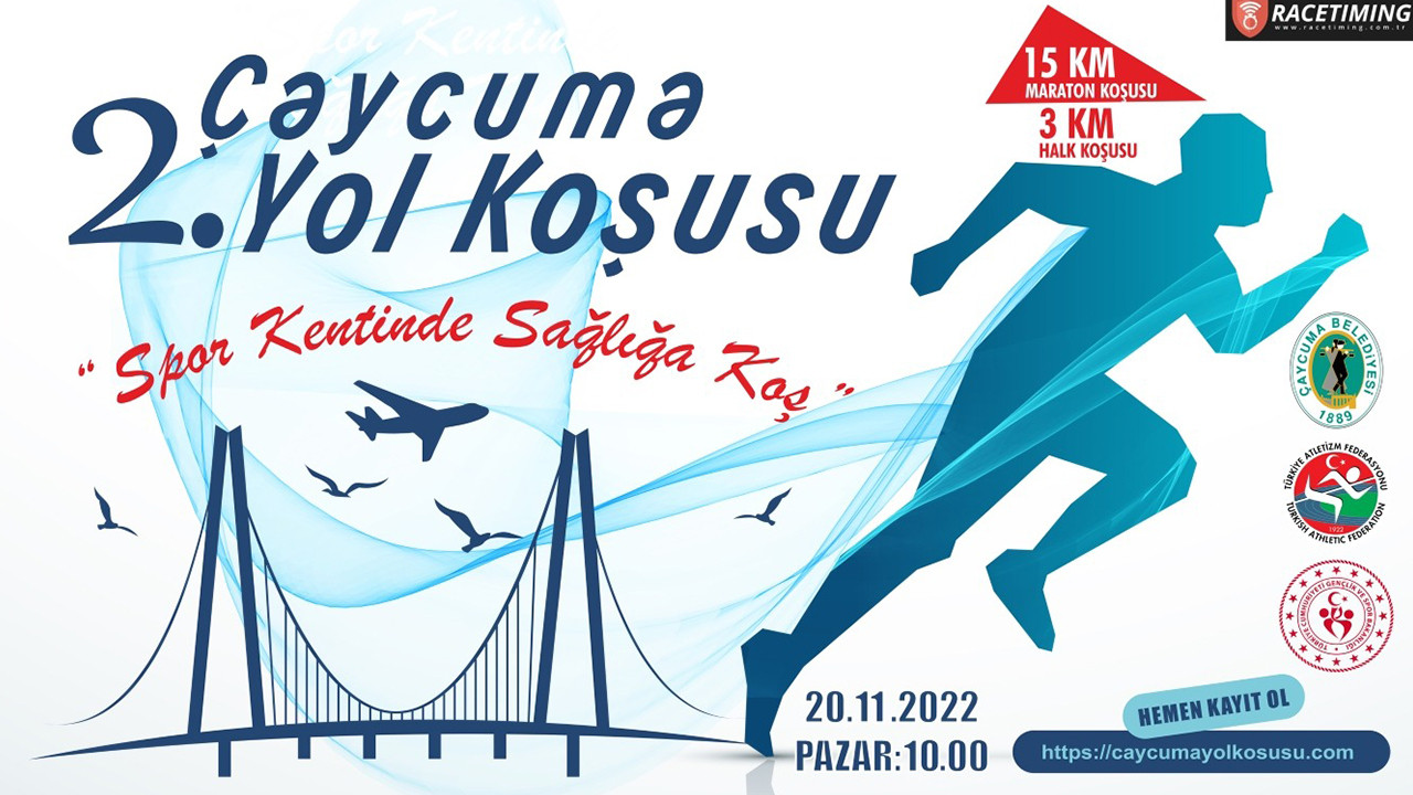 Spor kenti Çaycuma'da sağlığa koşulacak