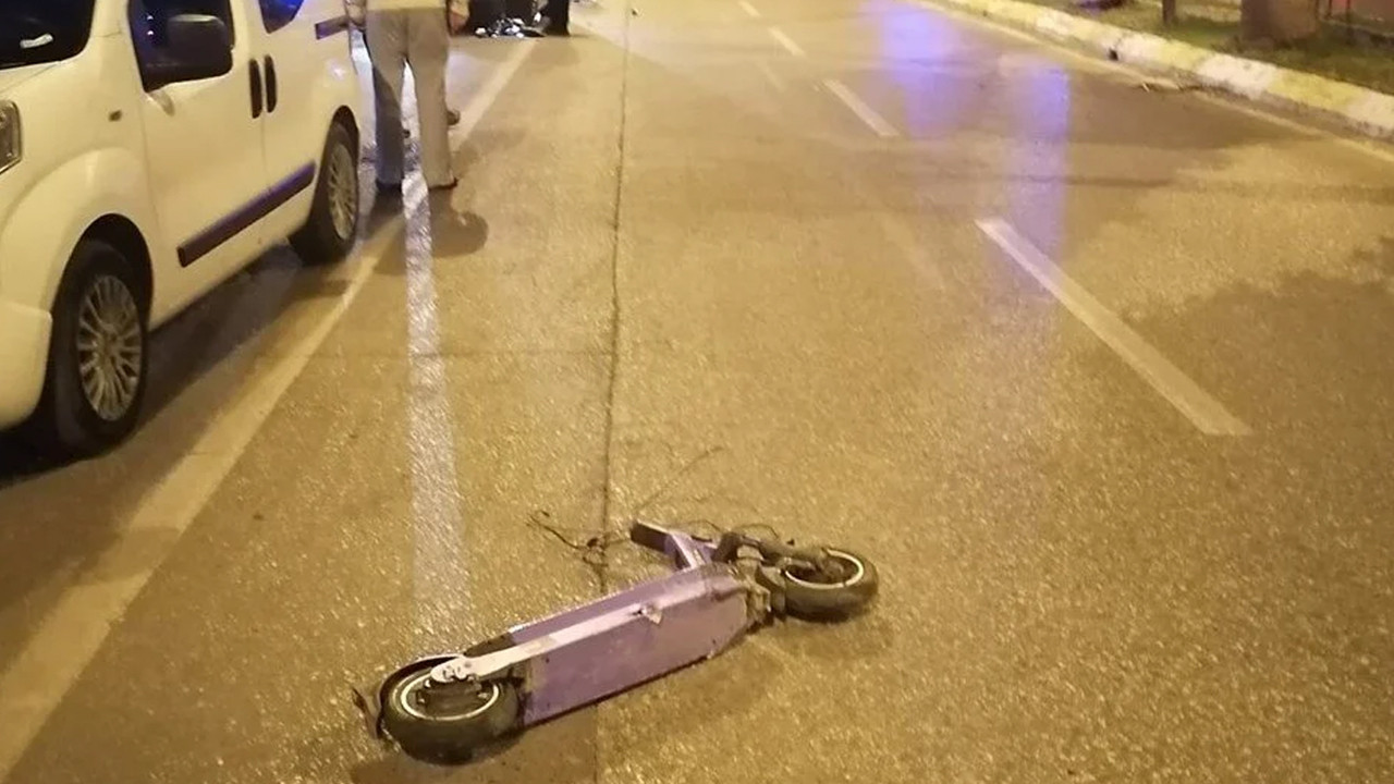 Yine scooter yine ölüm!