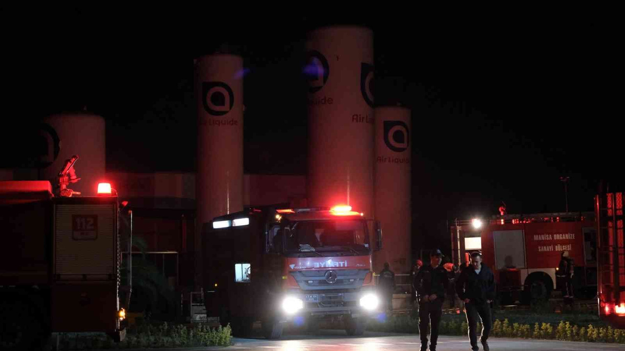 Manisa OSB’de peş peşe korkutan patlamalar