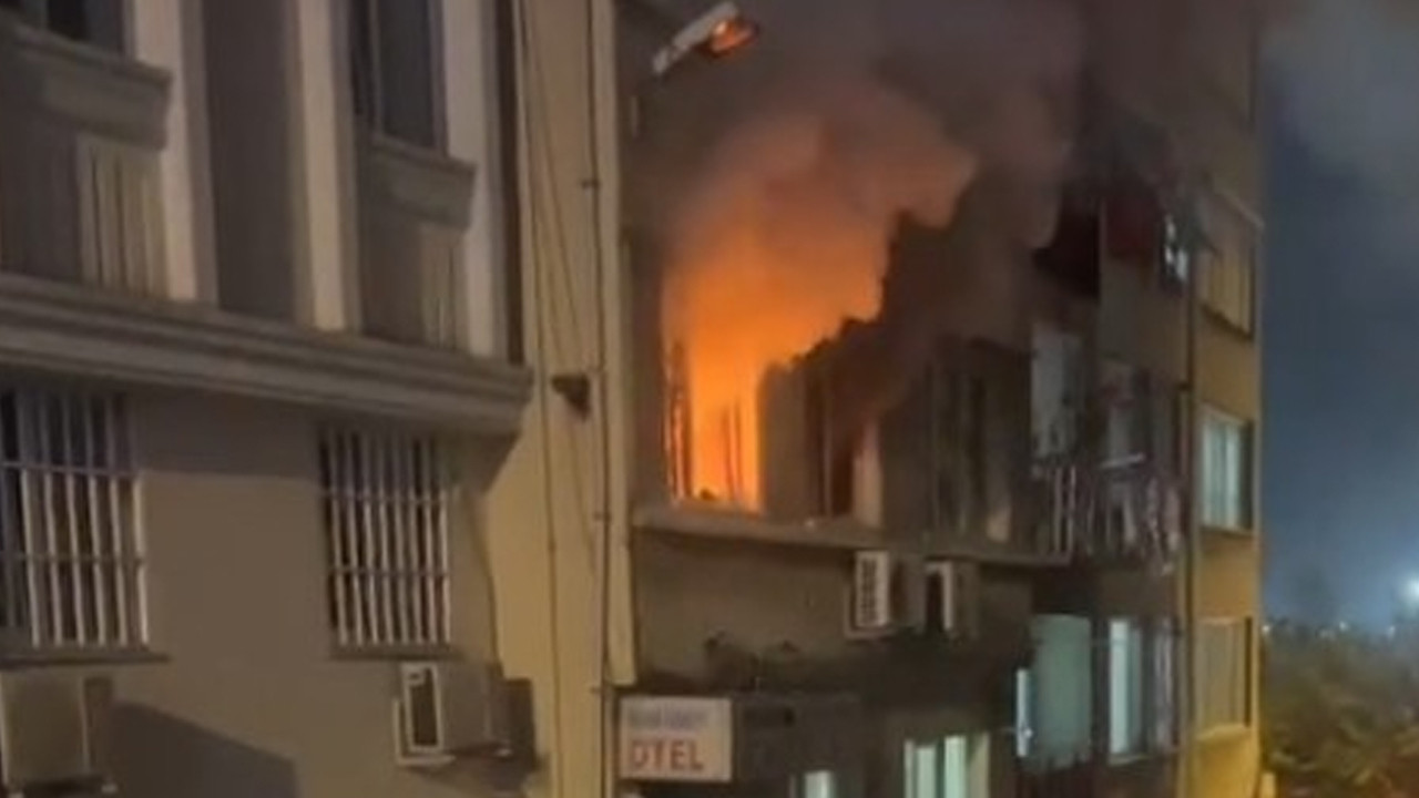 İstanbul'da otelde korkutan yangın! Yaralılar var