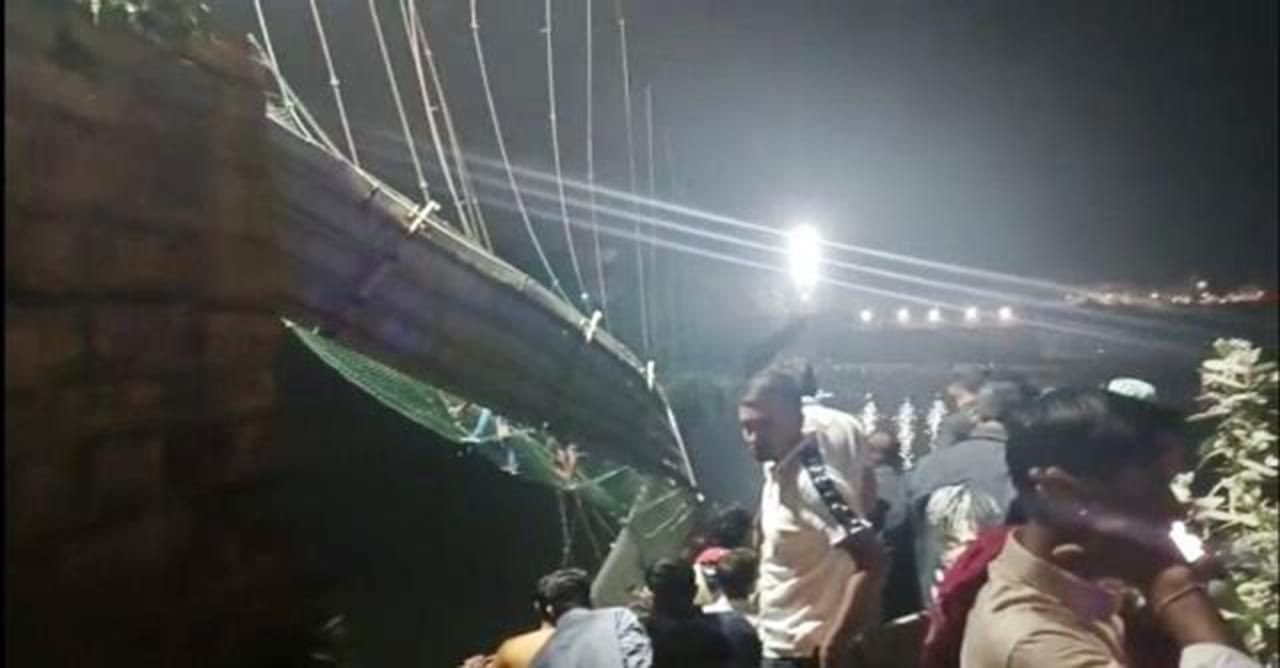 Hindistan'da asma köprü çöktü: Çok sayıda ölü var - Resim: 3