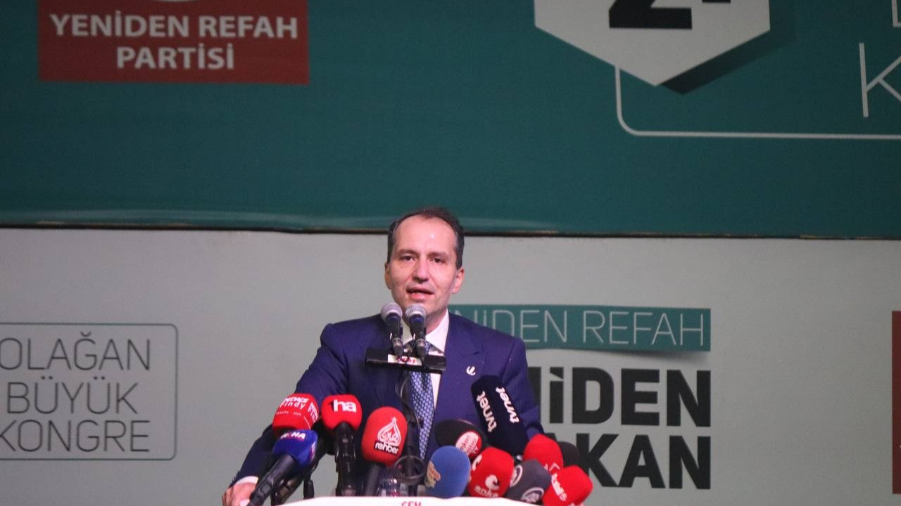 Yeniden Refah Partisi genel başkanını seçti