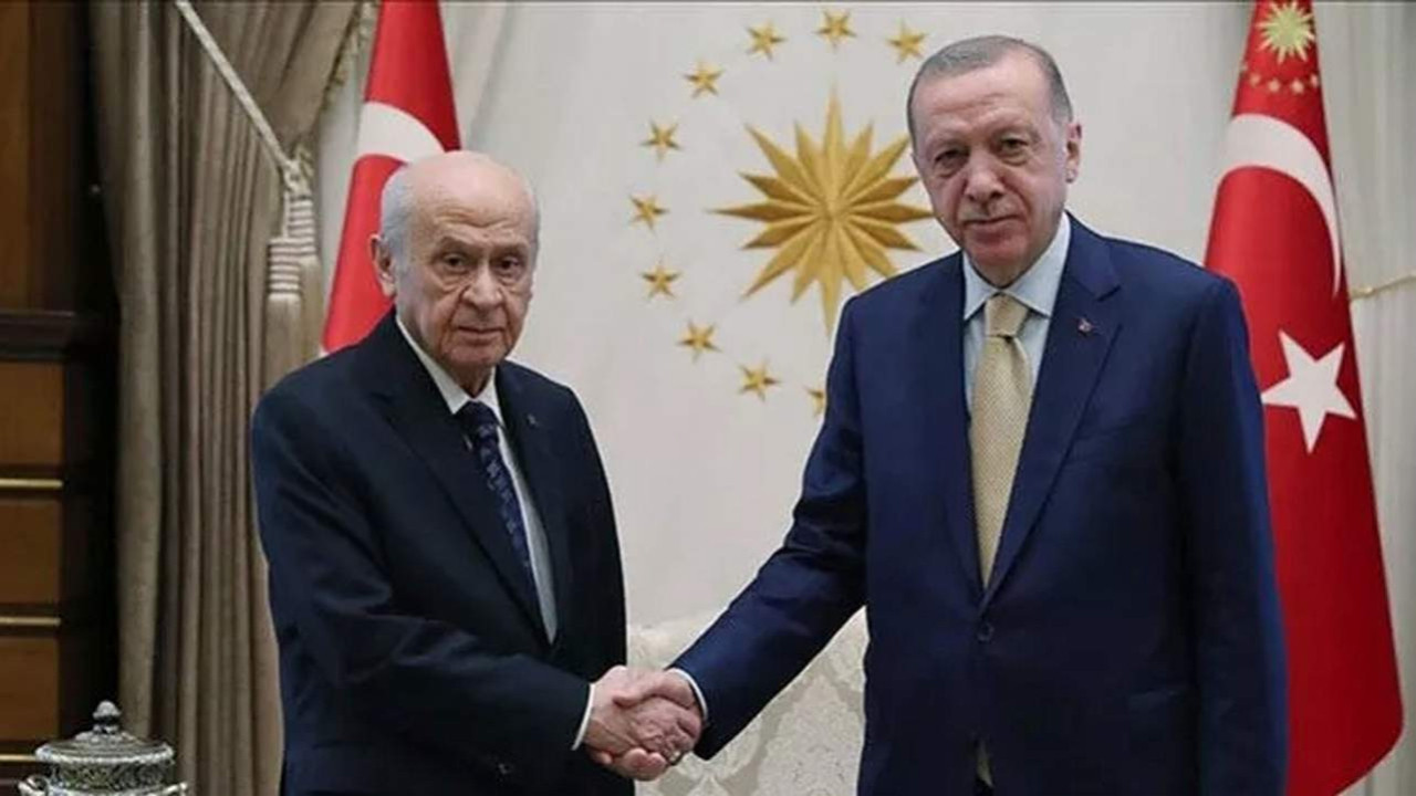 Erdoğan ile Bahçeli'den sürpriz zirve
