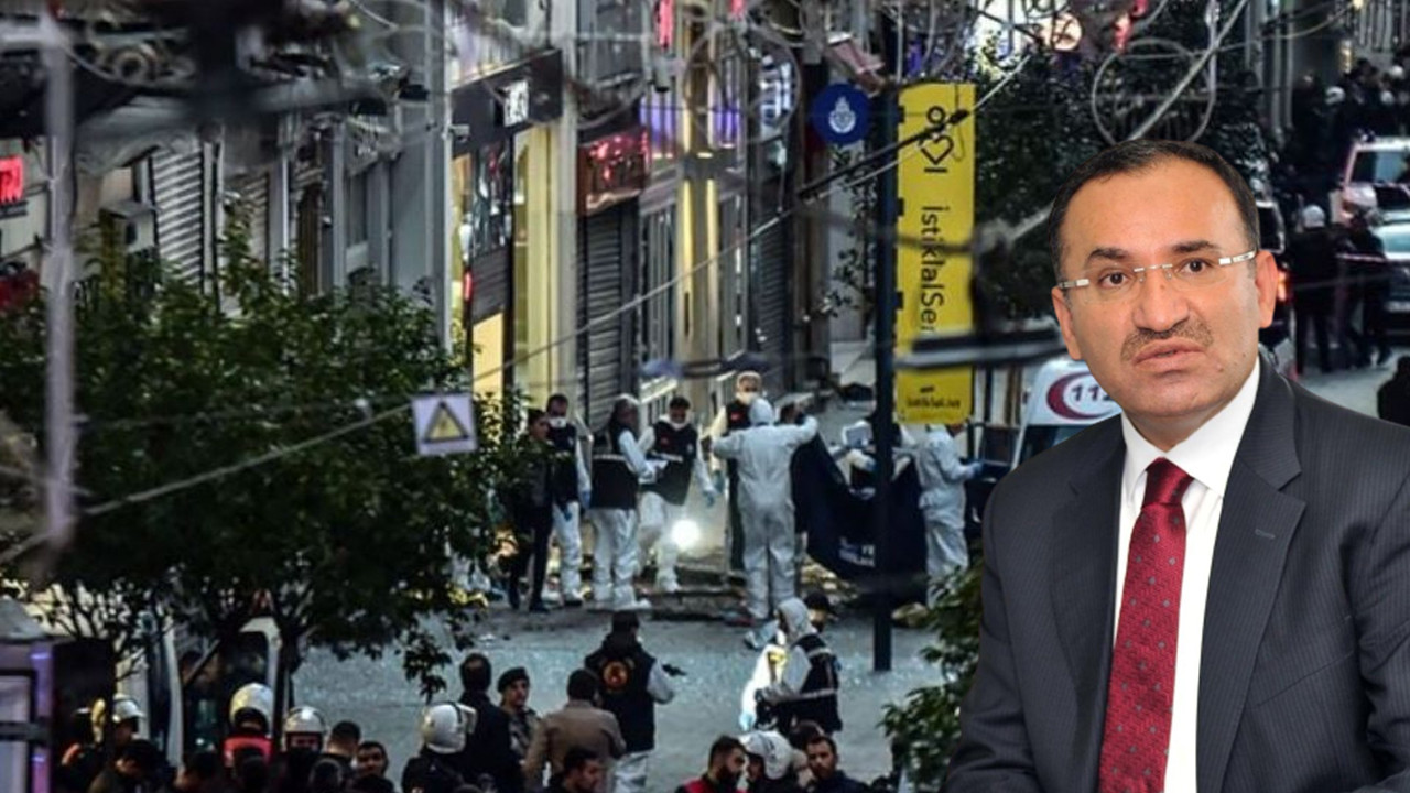 Bakan Bozdağ açıkladı: Taksim'deki hain saldırıda ''45 dakika'' ayrıntısı