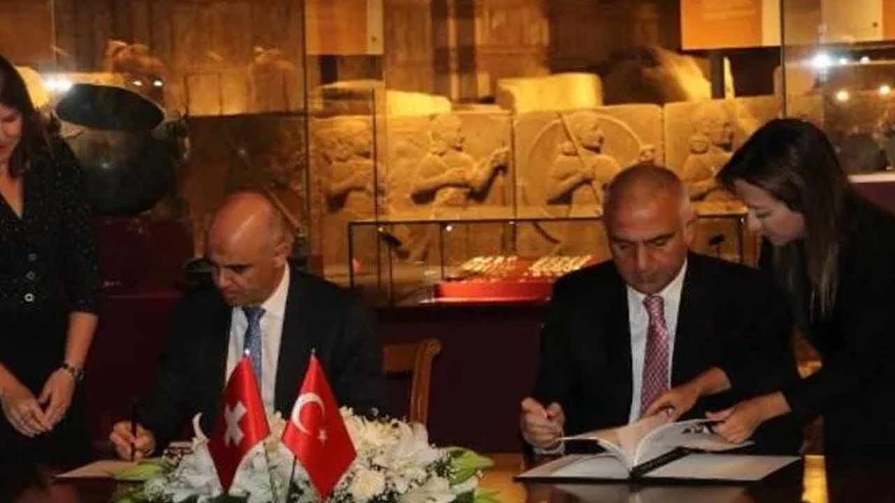 Türkiye ile İsviçre arasında ''arkeoloji'' konulu anlaşma