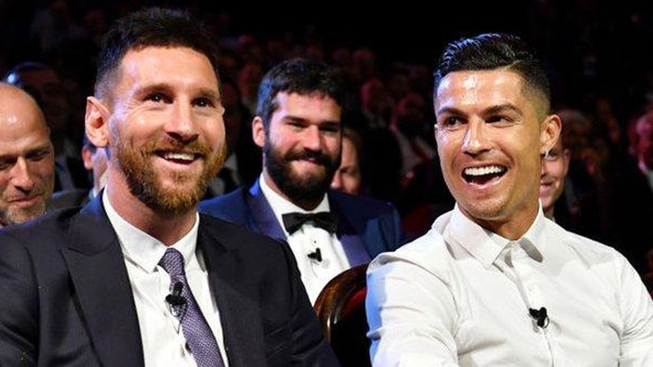 Messi ve Ronaldo'dan sosyal medyayı sallayan paylaşım