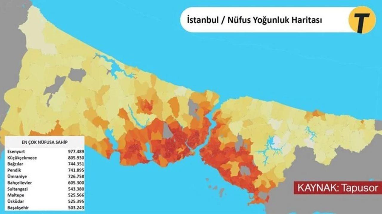 İstanbul'un bina yaşı haritası çıkarıldı: İşte en riskli ilçeler - Resim: 12
