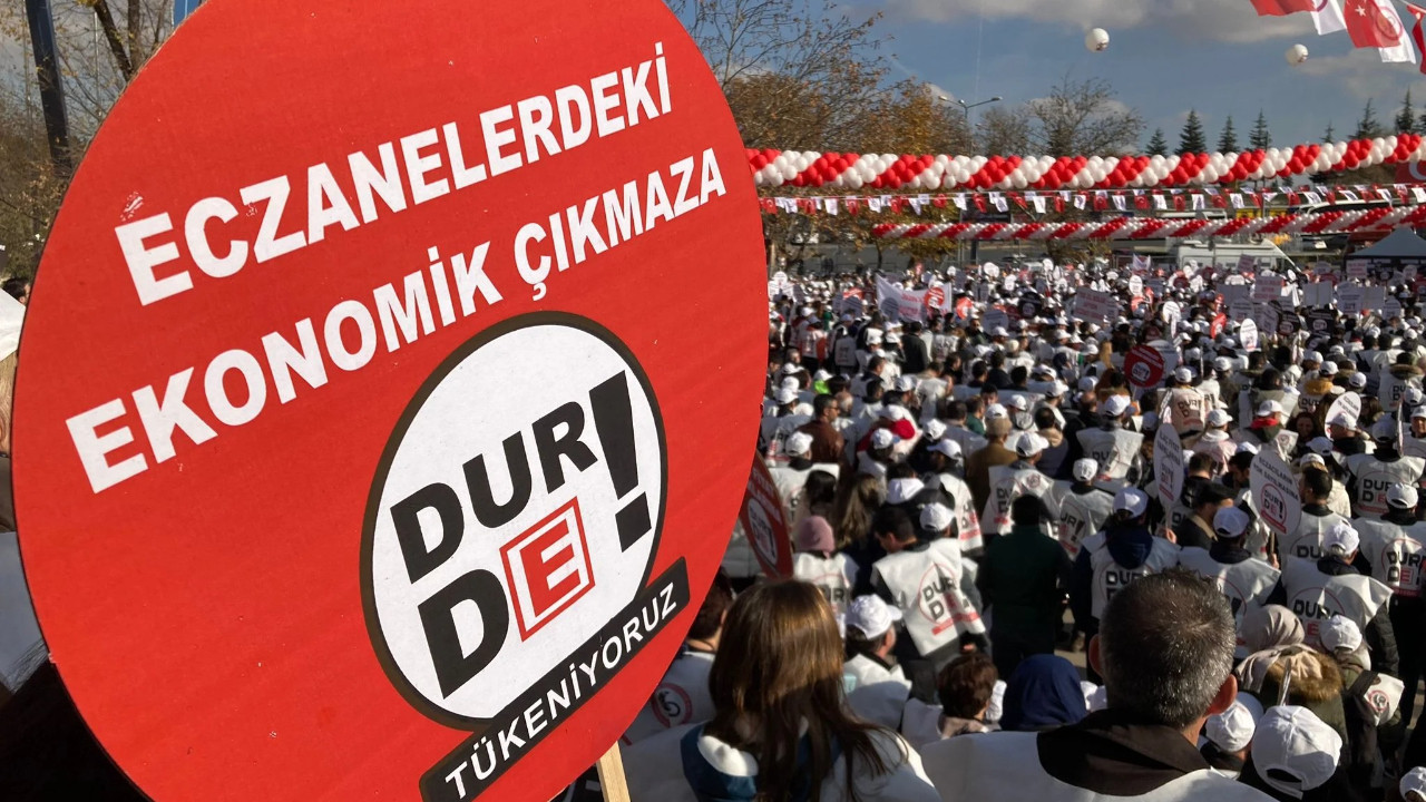 Burası Başkent Ankara! Ekonomik kriz binlerce eczacıyı sokağa döktü