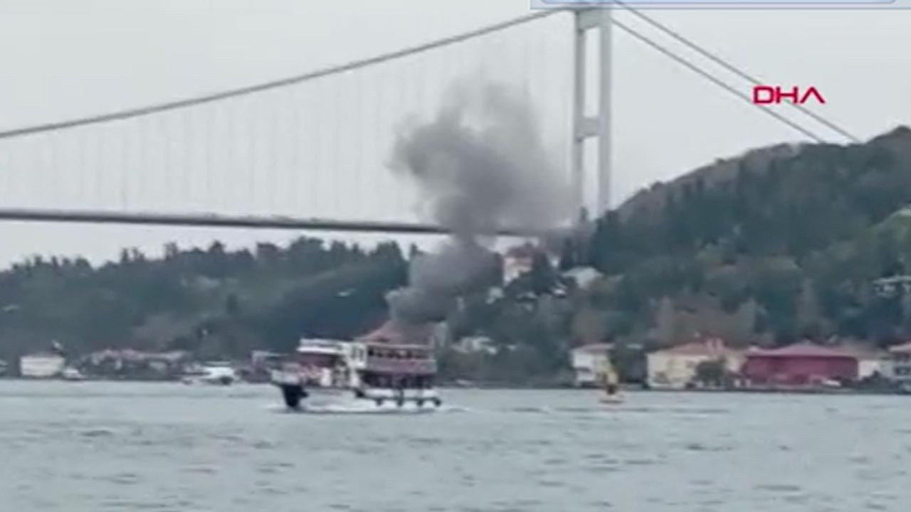 İstanbul'da korkutan yangın! Dumanlar boğazı sardı - Resim: 1