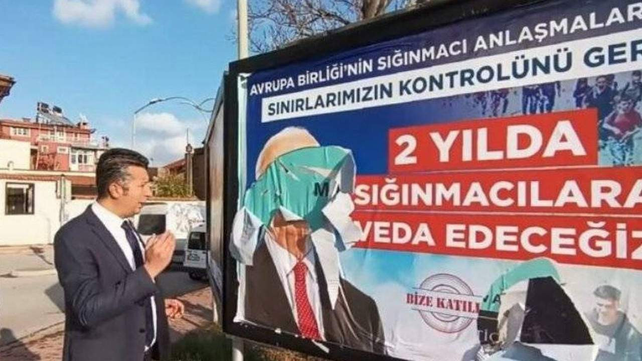 Kılıçdaroğlu afişlerine saldırı