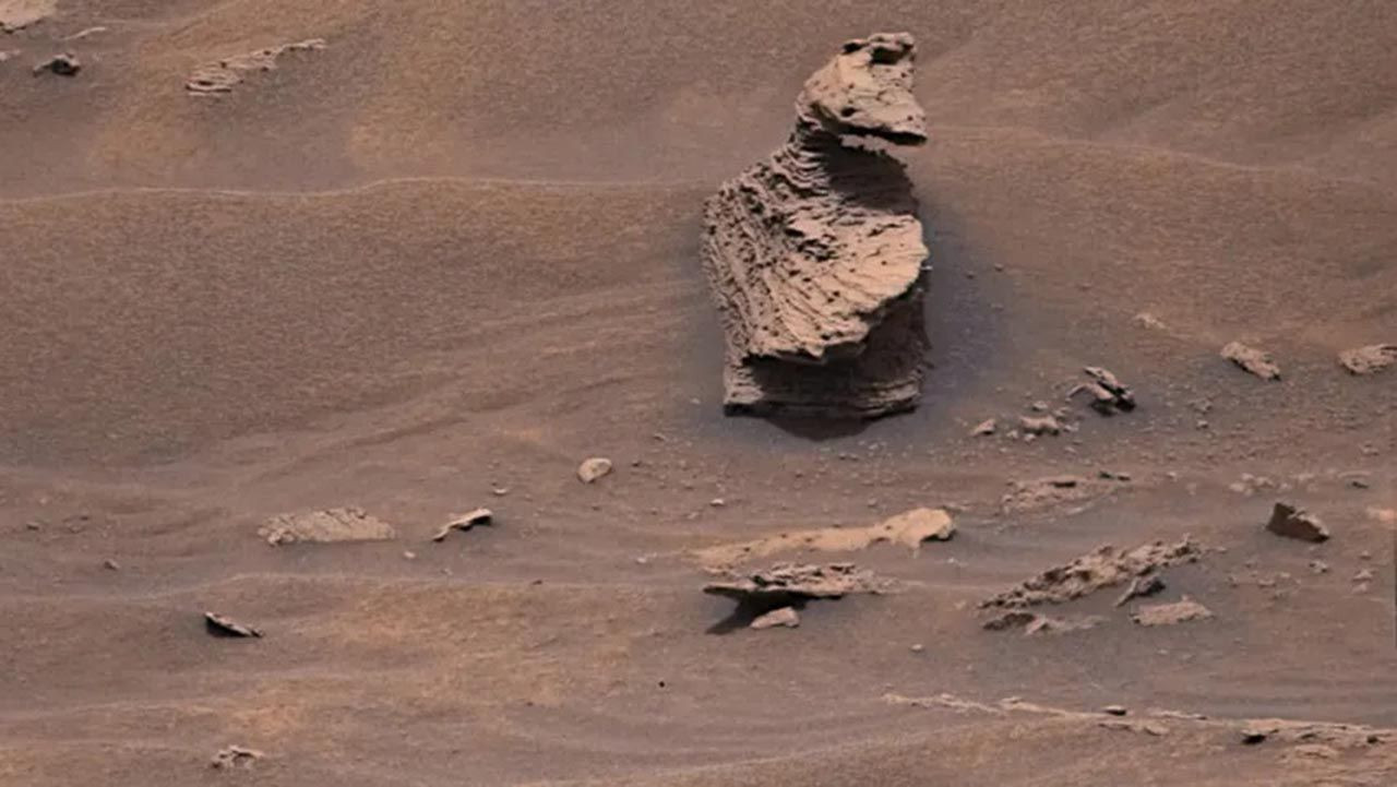 NASA paylaştı: Mars'ta esrarengiz görüntü! - Resim: 4