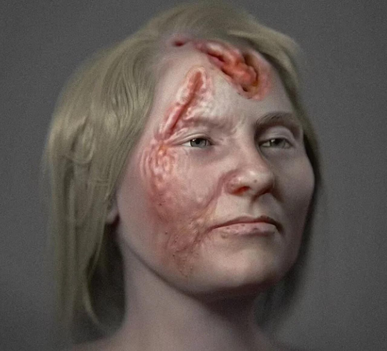 Cinsel hastalık kafatasını deldi: 500 yıl önce ölen kadın böyle canlandırıldı - Resim: 1