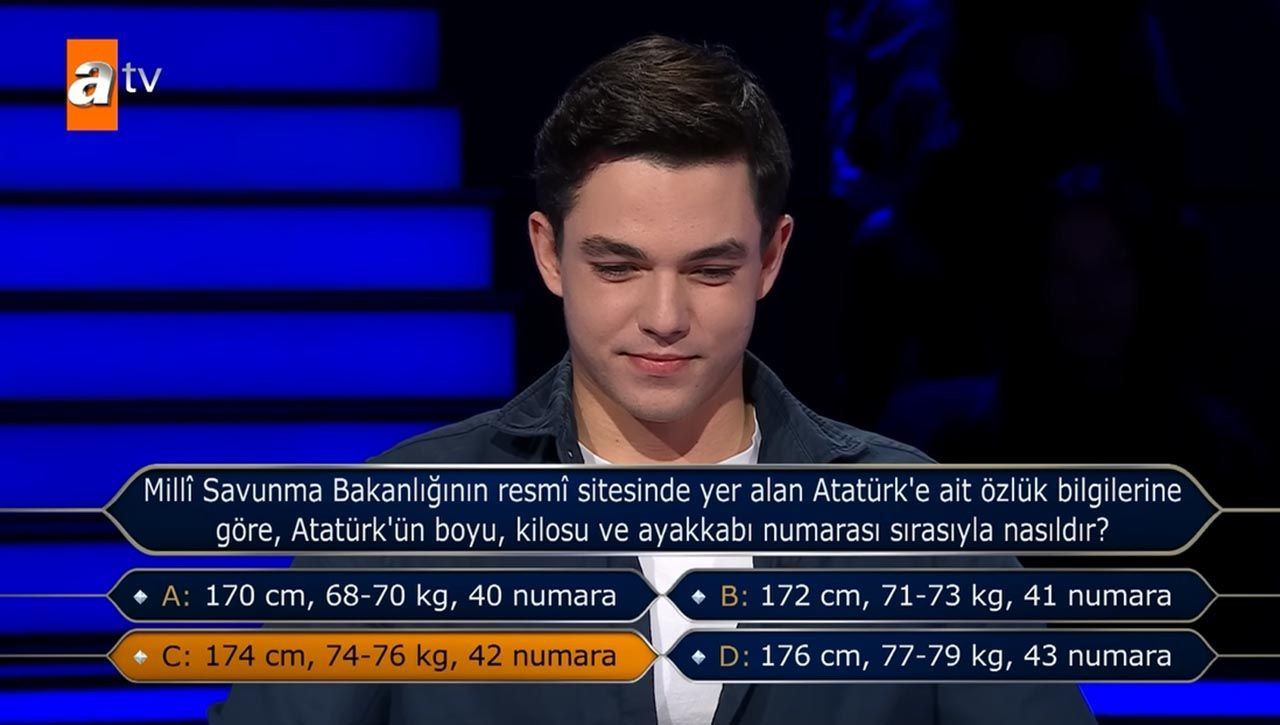 Kim Milyoner Olmak İster'de tarihi anlar! 1 milyonluk soruyu açtırdı - Resim: 4
