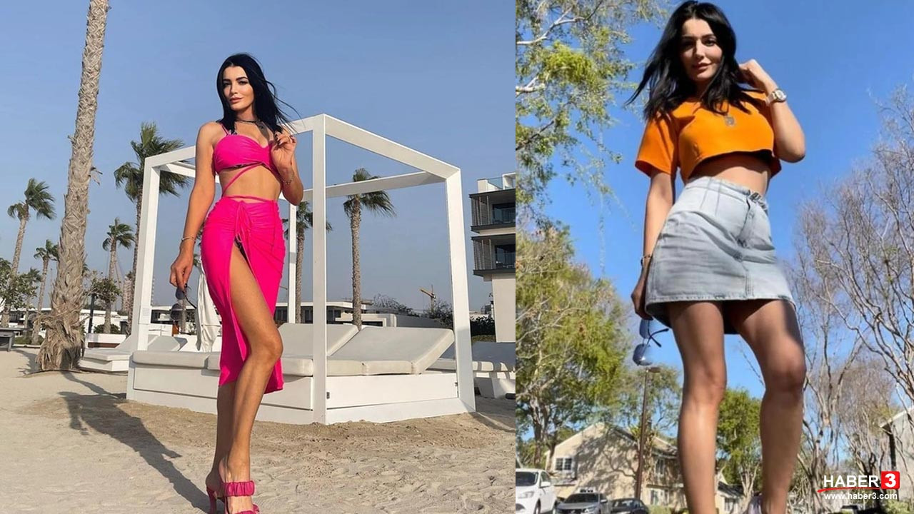 Aleyna Tilki'nin annesi Havva Öztel güzelliğiyle dikkat çekiyor