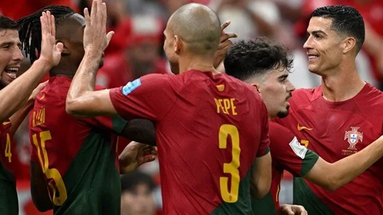 Portekiz Dünya Kupası'nda çeyrek finale yükseldi