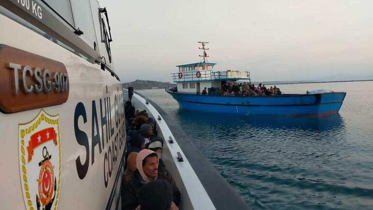 İzmir'de dev kaçak göçmen operasyonu!