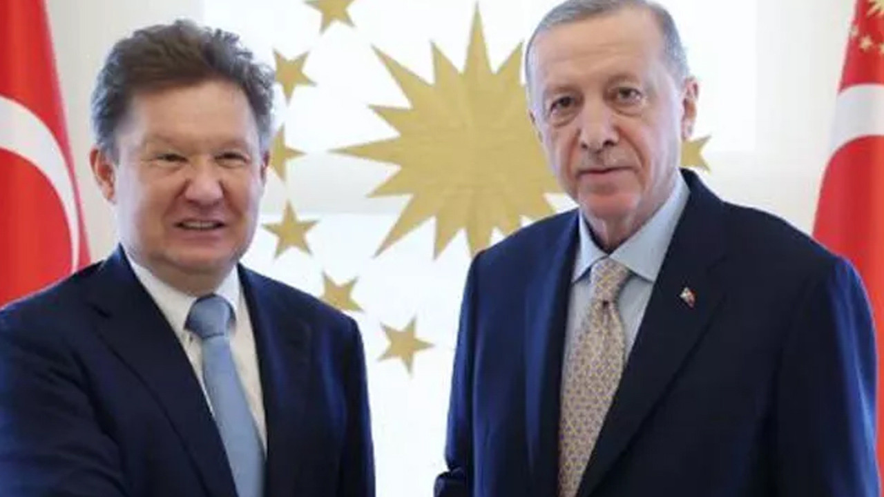 Erdoğan Gazprom Başkanı ile görüştü
