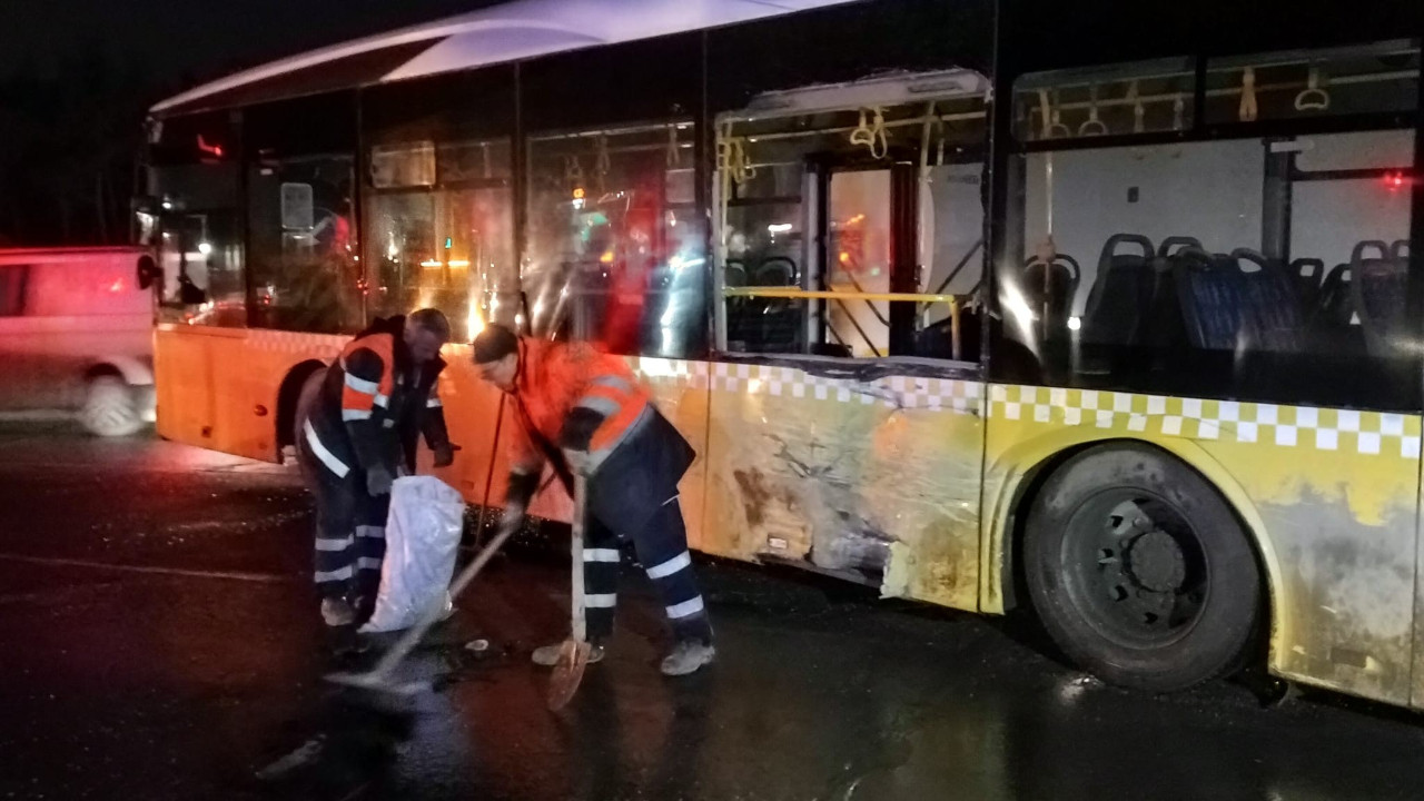 İstanbul'da korkunç kaza! İETT otobüsü ters yola daldı; 14 yaralı var!