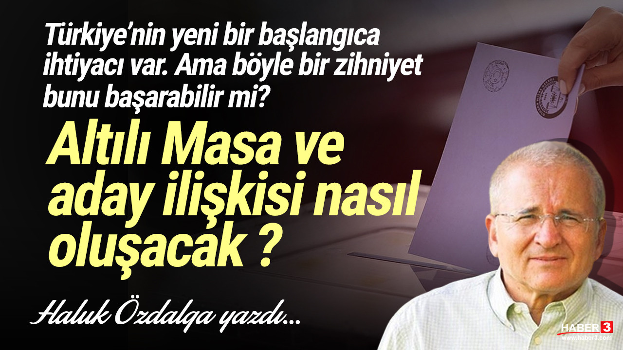 Haber3.com yazarı Haluk Özdalga yazdı: Türkiye’nin yeni bir başlangıca ihtiyacı var. Ama böyle bir zihniyet bunu başarabilir mi?