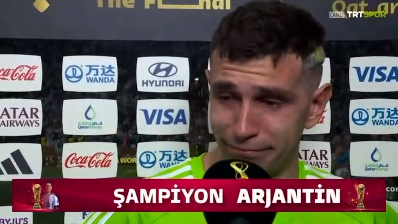 Martinez'in ağladı, TRT muhabiri de ağlayarak tercüme etti
