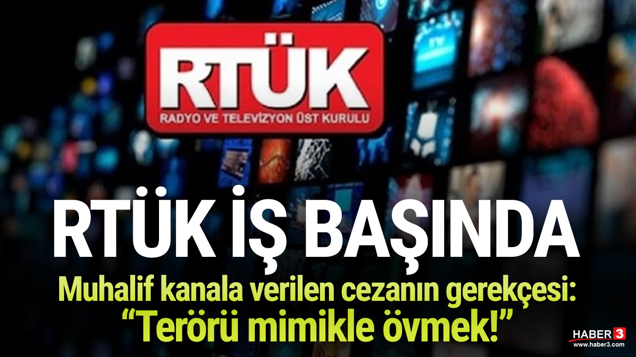 RTÜK'ten Halk TV'ye ''Terörü mimikle övdünüz'' cezası