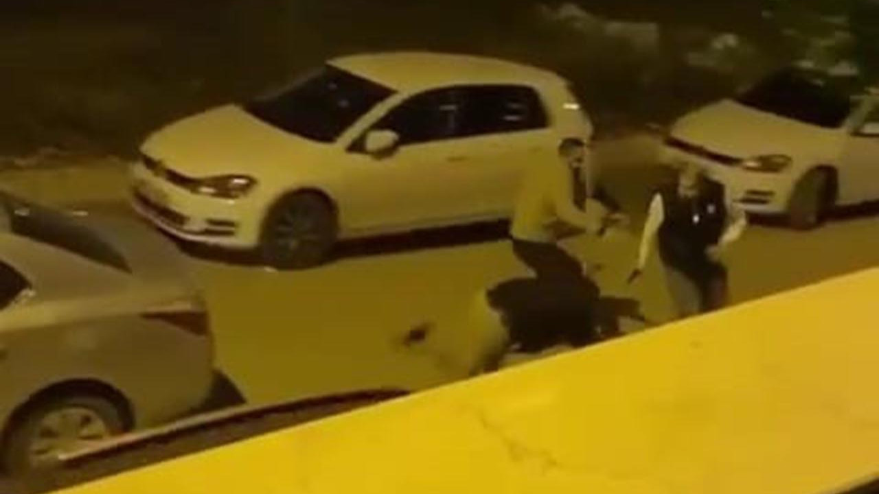 Sokak ortasında silahlar patladı! Dehşet anları kamerada