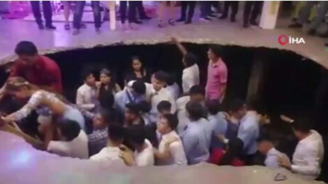 Mezuniyet partisinde kabus! Pist çöktü, 29 öğrenci yaralandı