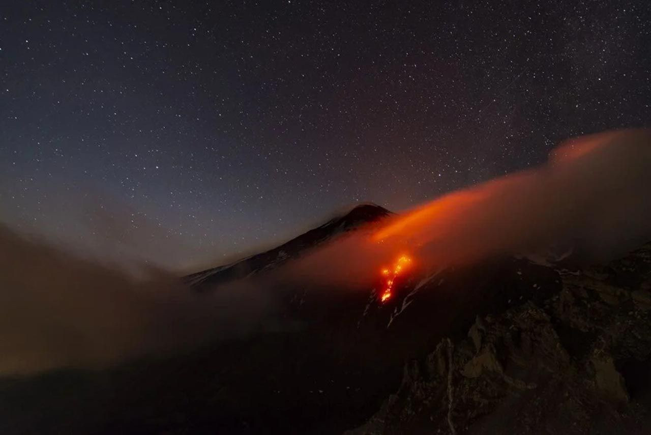 Etna Yanardağı uyandı!