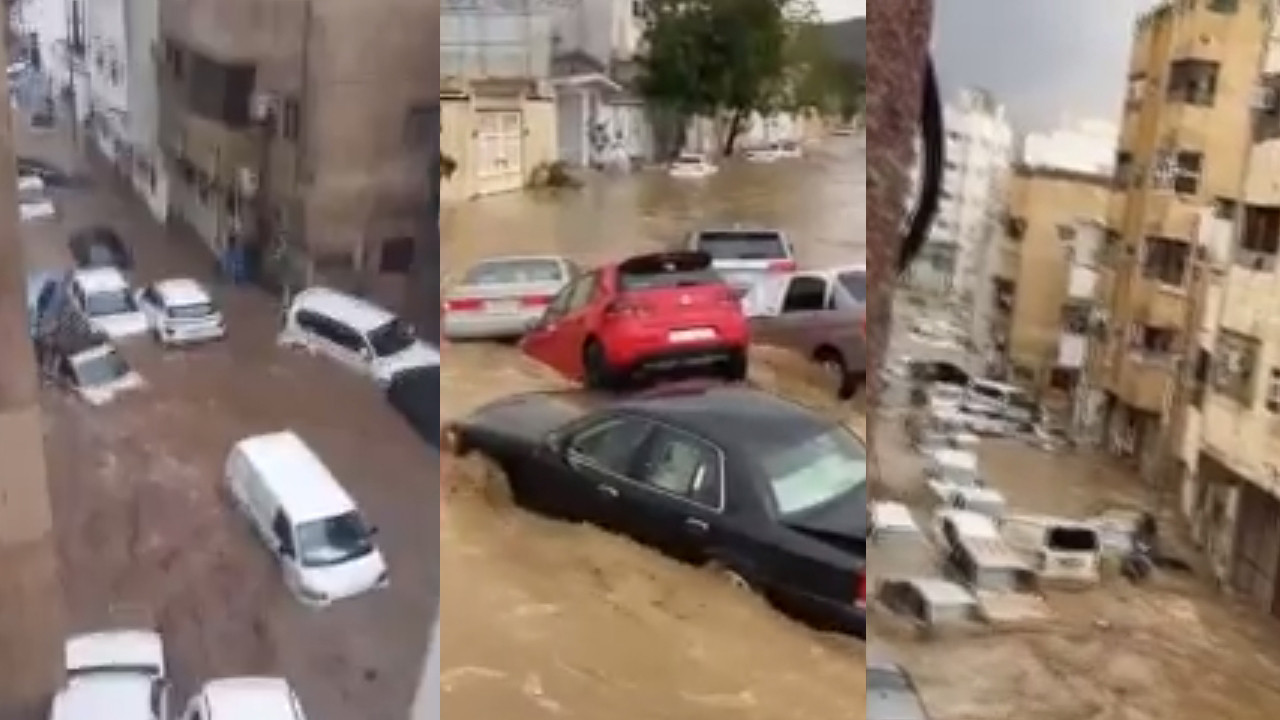 Mekke sele teslim! Kabe böyle korunuyor