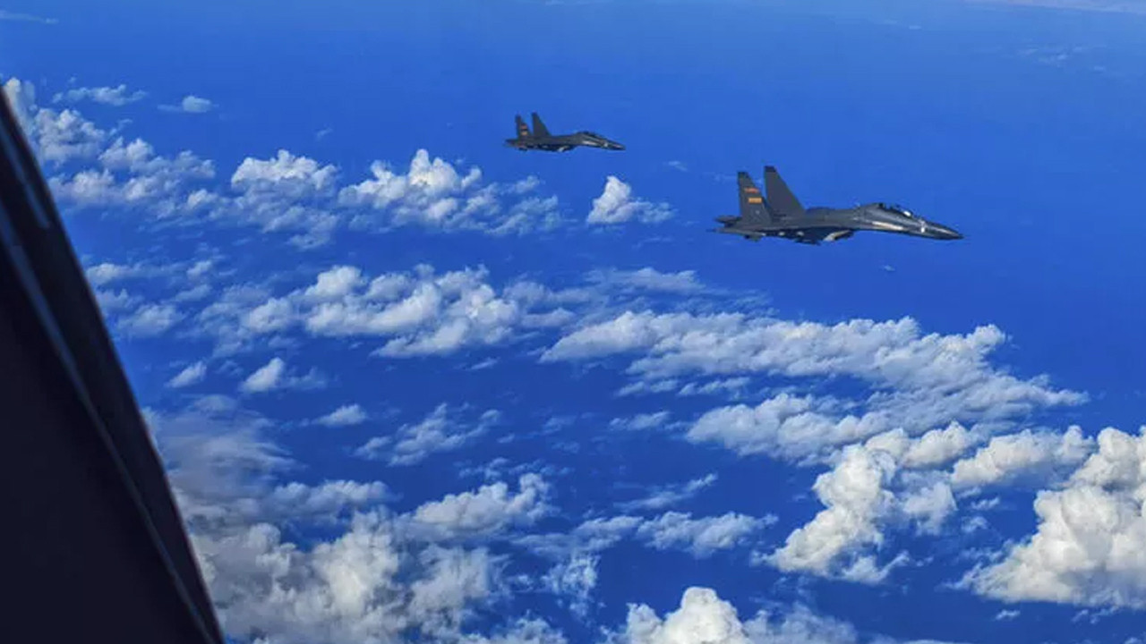 ABD'den Çin'i ayağa kaldıran hamle! Onlarca savaş uçağı havalandı