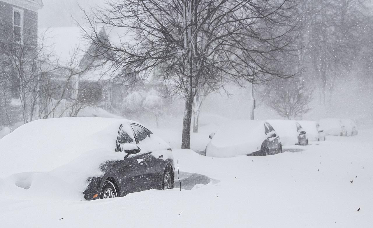 ABD, Kanada ve Japonya'yı kar fırtınası esir aldı! Gökten yarasa yağdı - Resim: 8