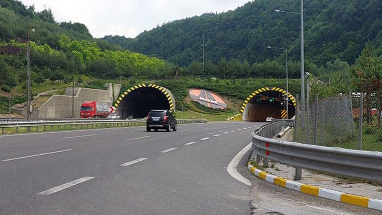 Sürücüler dikkat! Bolu Tüneli'nde bakım yapılacak