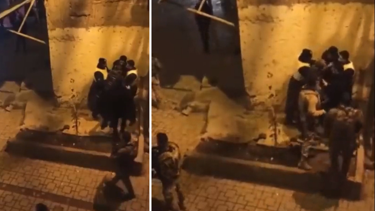 Bu görüntüler olay oldu; Diyarbakır'da ''orantısız güç''ten 2 polis açığa alındı!