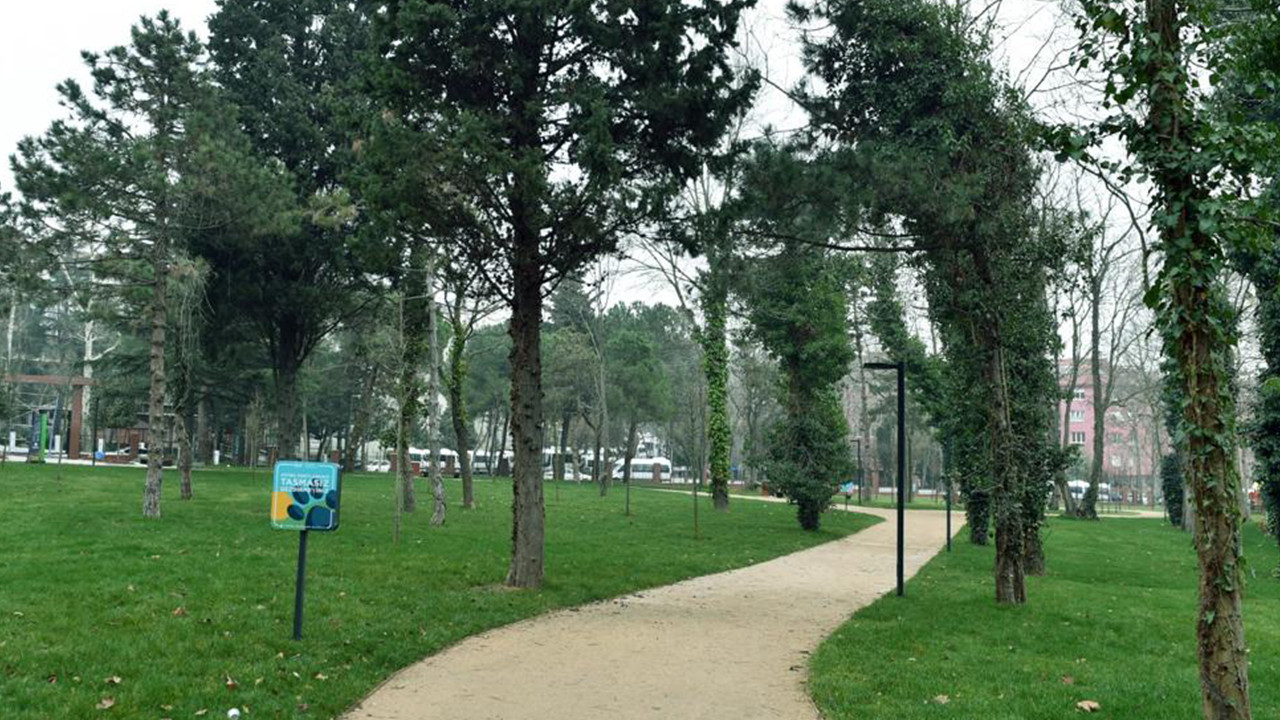 Beşiktaş'ta ''Konaklar Kent Parkı'' hizmete açıldı